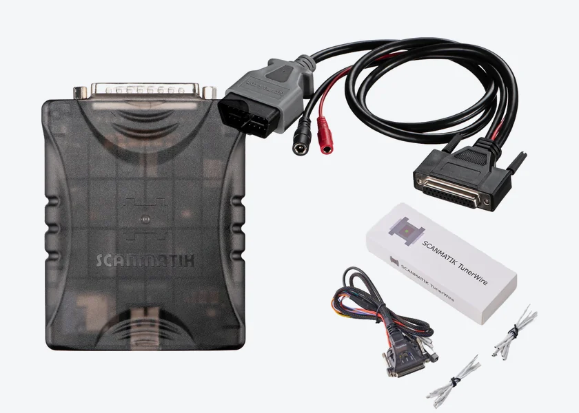 Scanmatik 3 VCI with OBD cable and TunerWire cable set